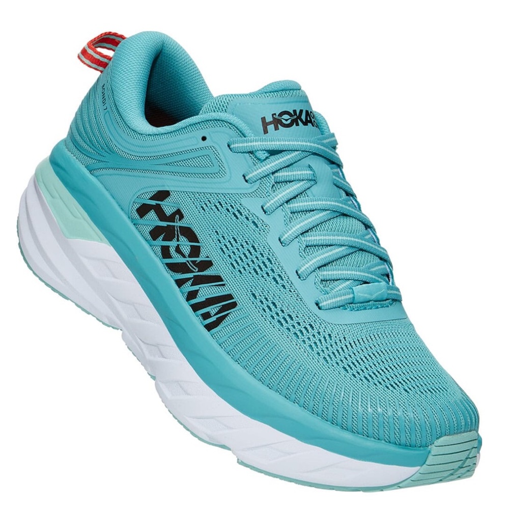 Hoka NIB Women's Bondi 7 Aquarelle/Eggshell Blue.   Size 9.5.  H-0096